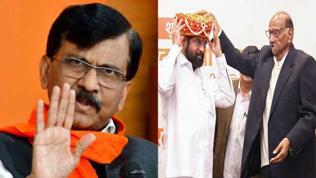 Sharad Pawar Honoured Eknath Shinde With Mahadji Shinde National Pride Award