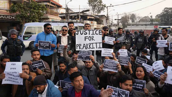 Nepal Students Protest