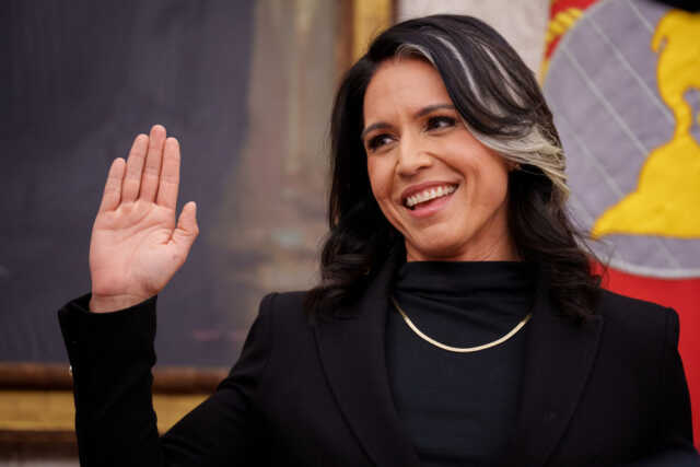 President Trump Swears In Tulsi Gabbard As Director Of National Intelligence