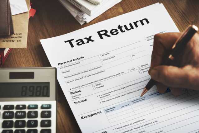 Income tax return forms