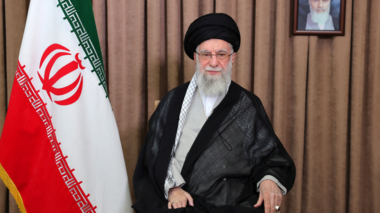Iran supreme leader delivers a statement to the nation