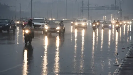 Delhi rain