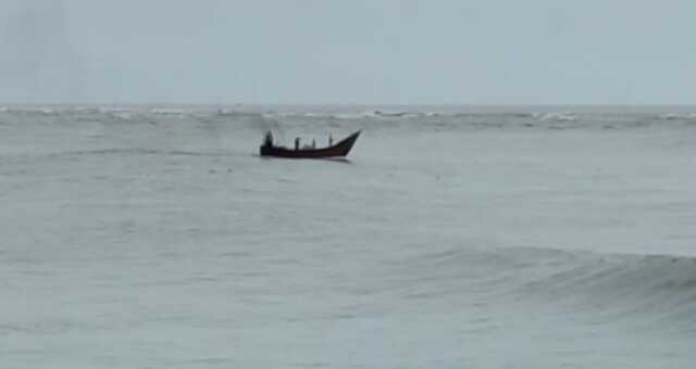 Boat capsized