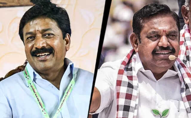 Cv shanmugam edappadi k palaniswami pti vb 77