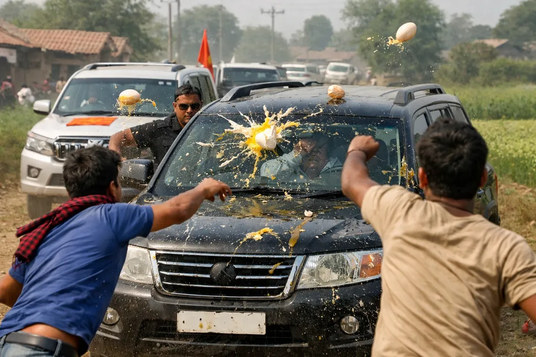 Egg attack on mp aparajita 2026 05 31 20 07 13