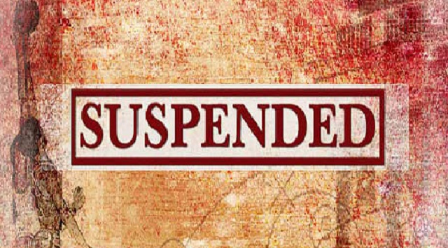 Suspended