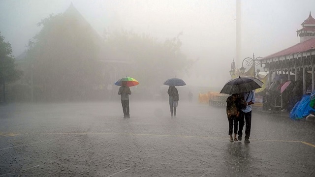 Heavy rain