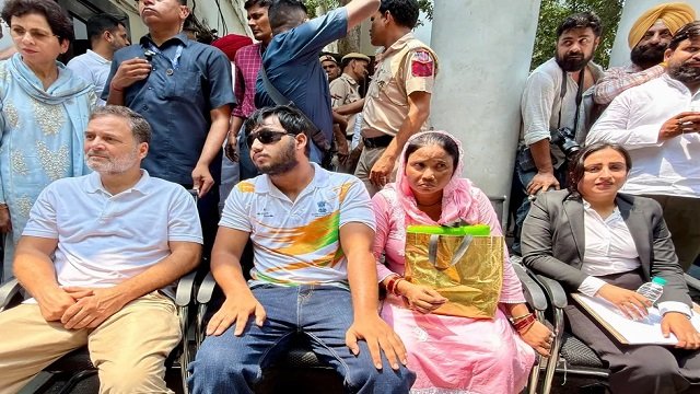 Rahul protest