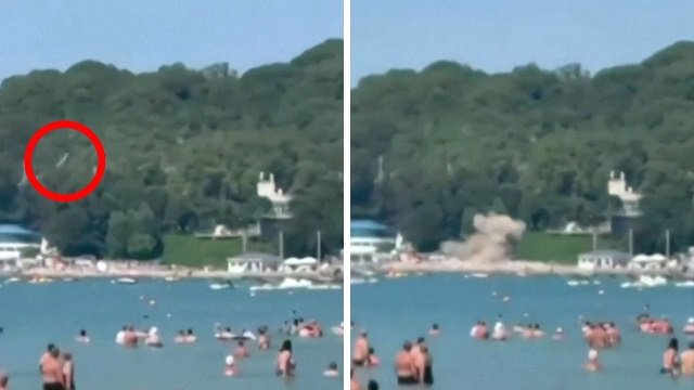 Drone attack