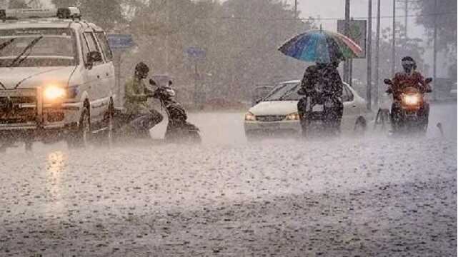 Heavy rain fall