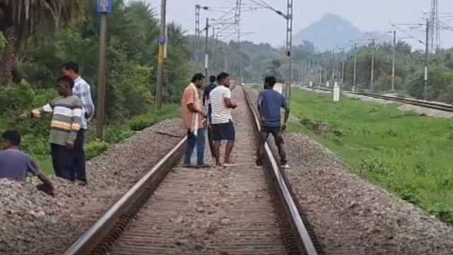 Train line death