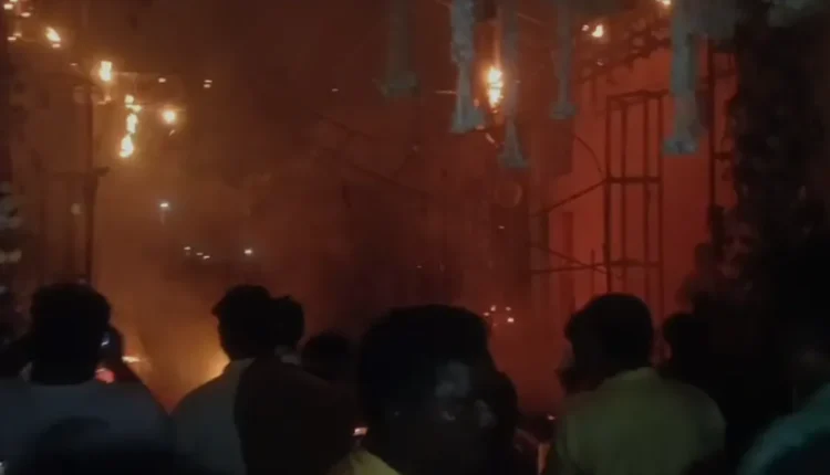 Ganesh puja pandal gutted in fire 750x430 (1)