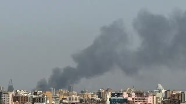 Drone strike